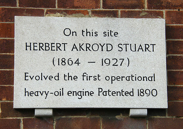 Herbert Akroyd plaque