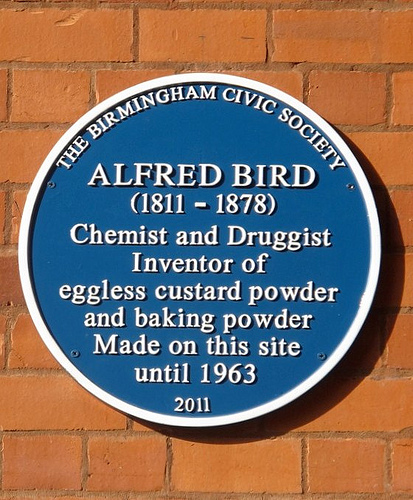 Alfred Bird Plaque