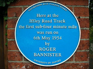 Bannister Blue plaque