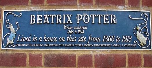 Beatrix Blue Plaque