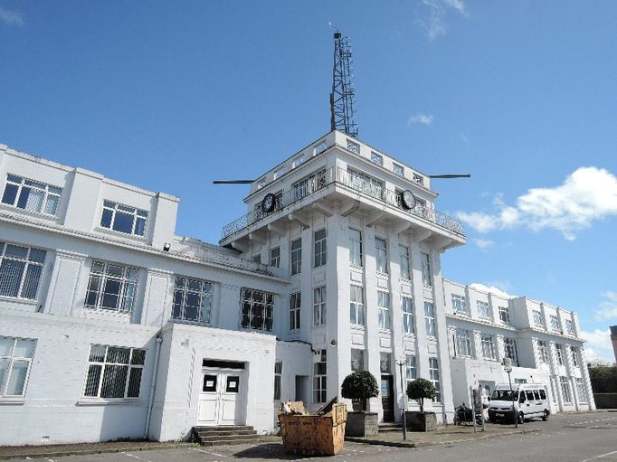 World's first ATC, Croydon airport tower World's first ATC, Croydon airport tower