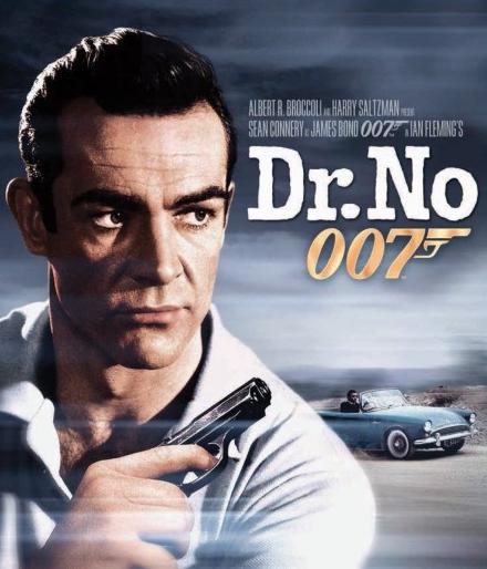 Promotion for Dr No. Sean Connery as James Bond
