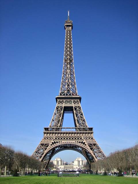 Steel beams made Eiffel Tower possible