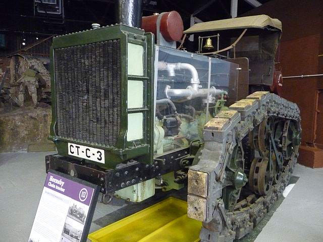 Hornsby Chain Track Tractor built:1896