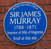 James Murray Plaque James Murray Plaque