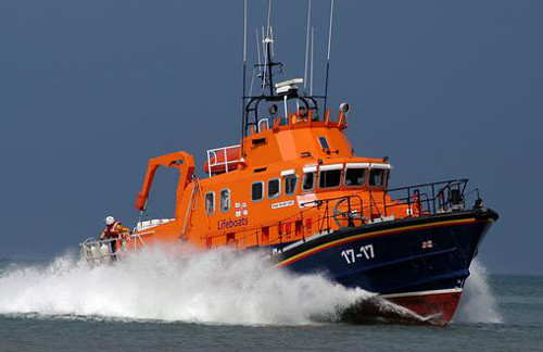 Modern RNLI Life Boat