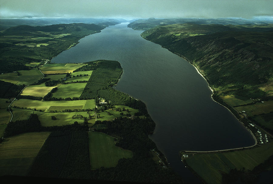 Loch Ness: 23 miles long and 750 feet deep