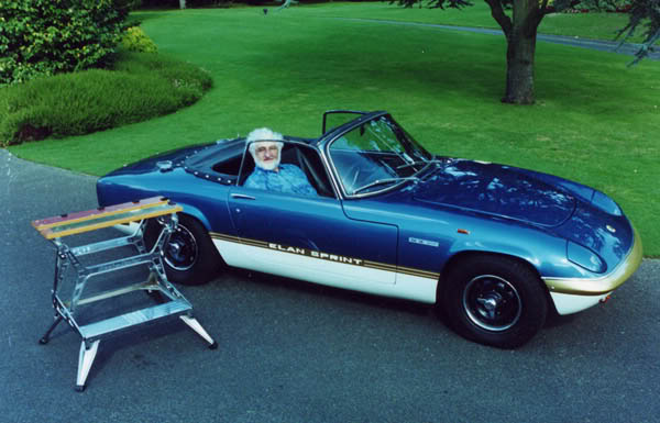 Classic Lotus Elan designed by Ron Hickman