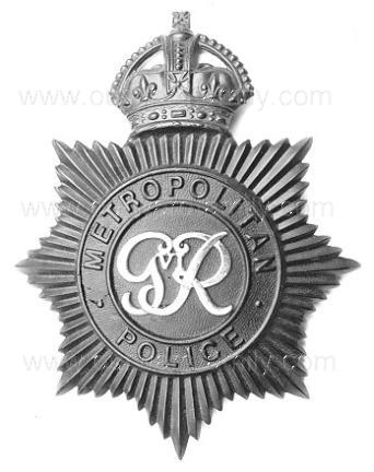 Police helmet Badge