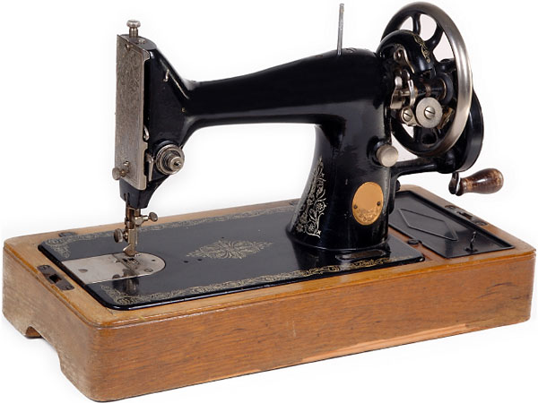 Made up in Britain: Sewing Machine : Thomas Saint 1790