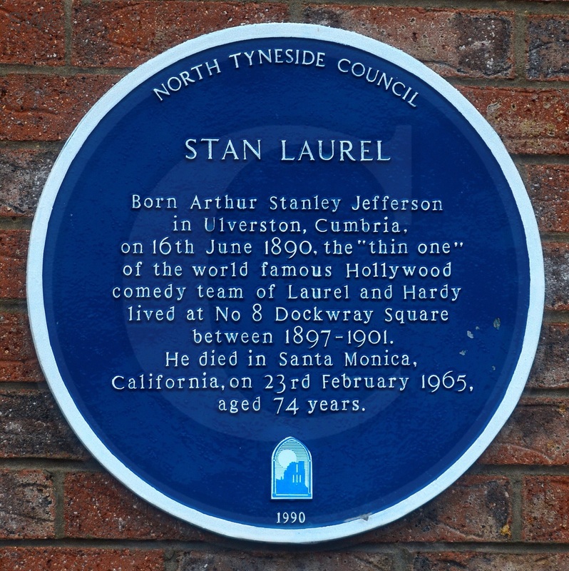 Stan Laurel blue plaque