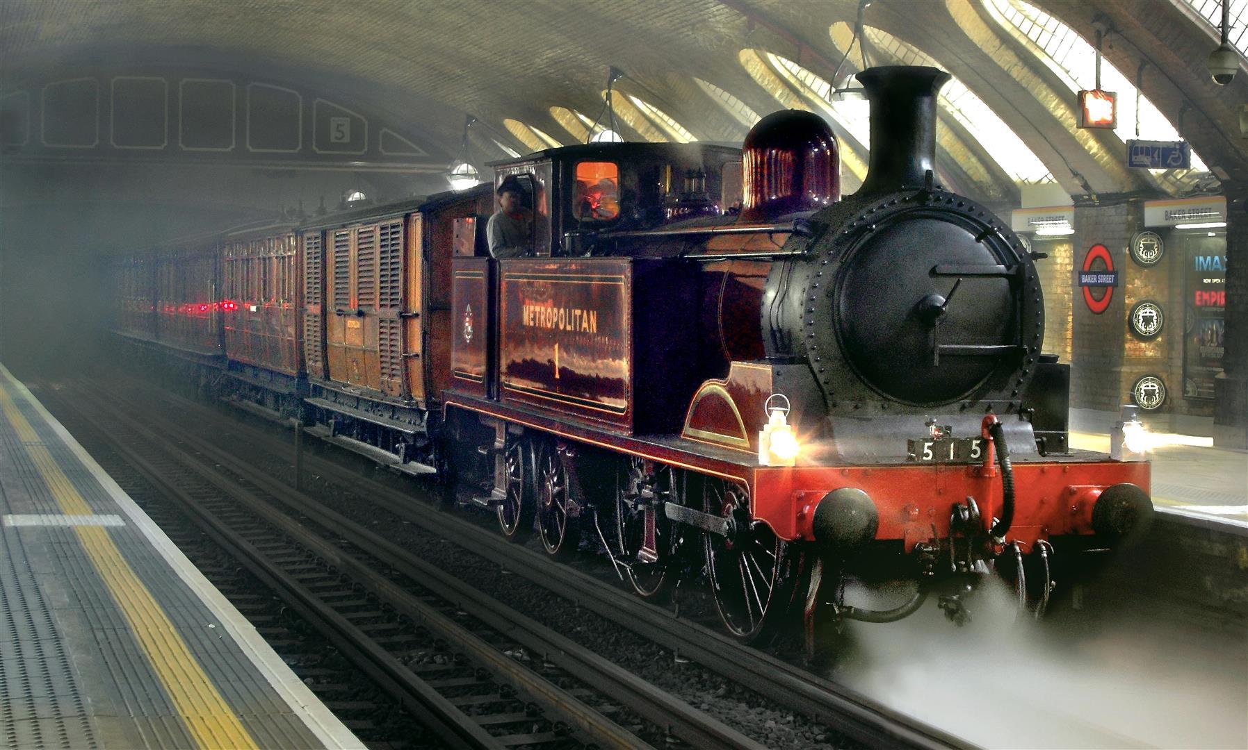 London underground steam engines фото 12