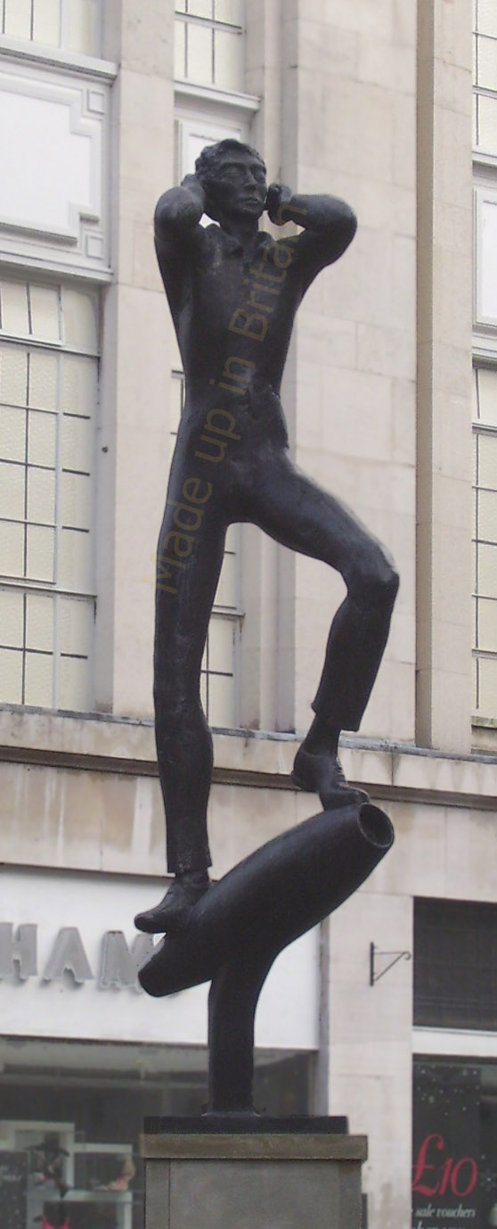 Sir Frank Whittle monument in Gloucester